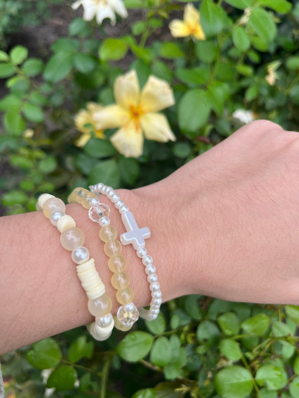 Ivory Grace Bracelet Stack