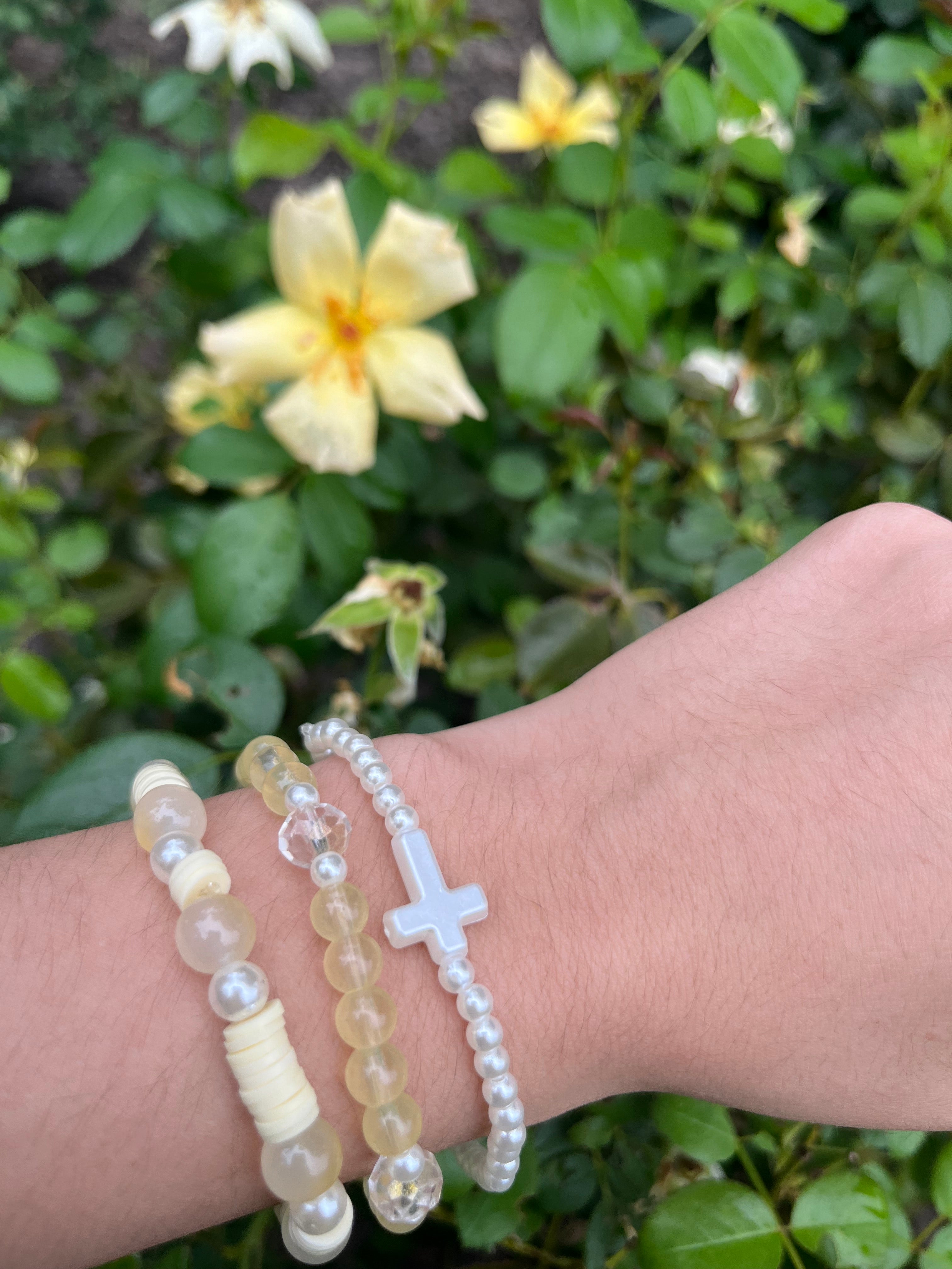 Ivory Grace Bracelet Stack