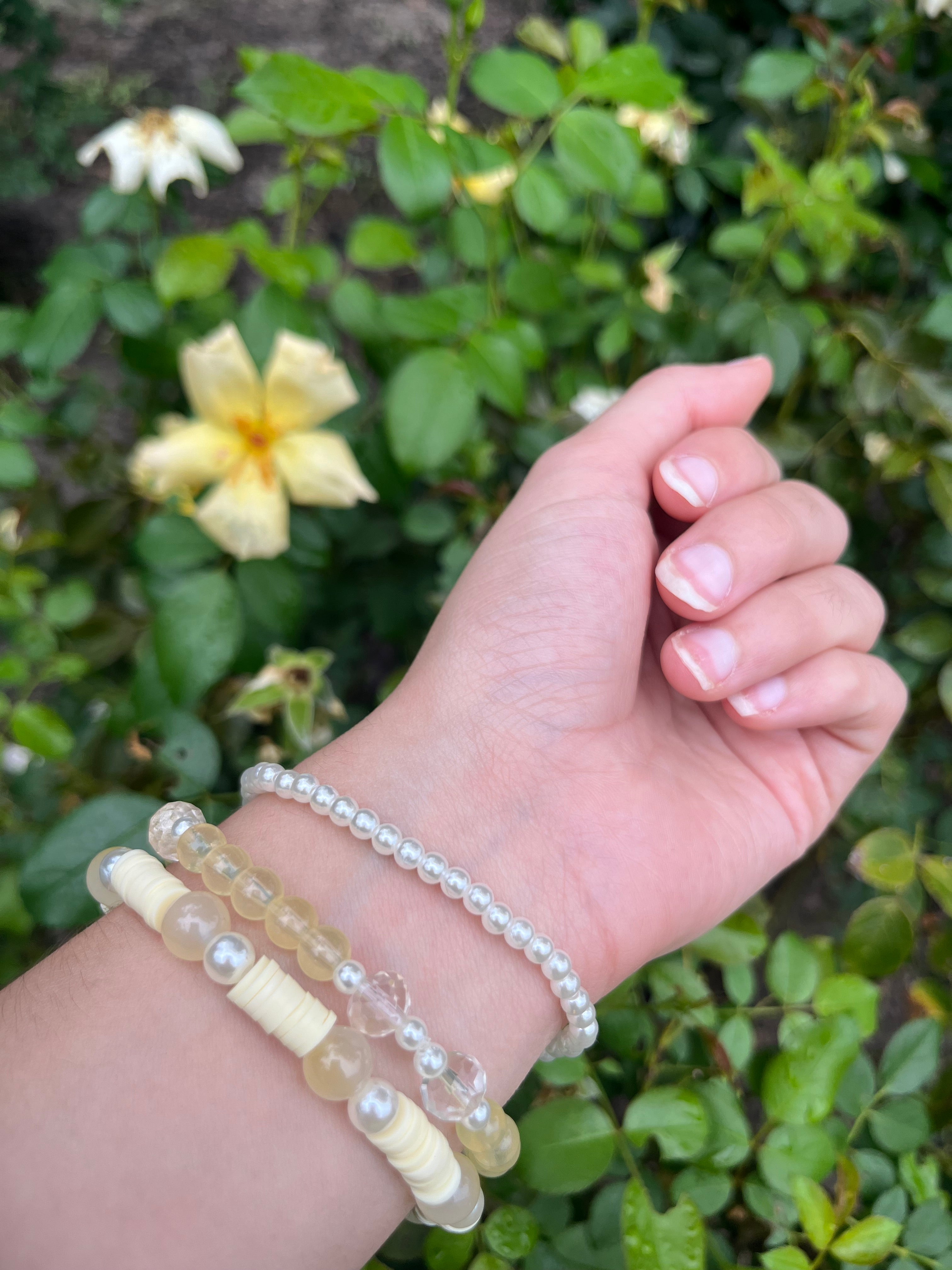 Ivory Grace Bracelet Stack